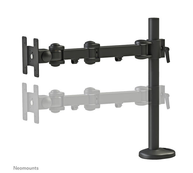 Monitorarm Neomounts D960G 10-30" doorvoer zwart