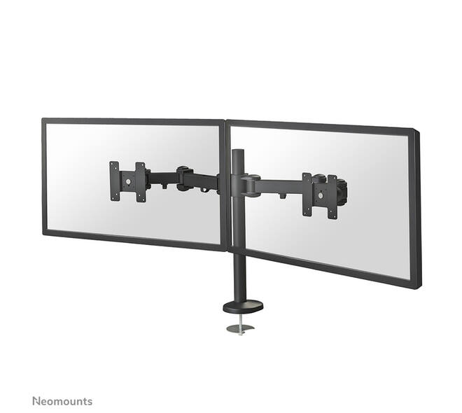 Monitorarm Neomounts D960DG doorvoerklem zwart