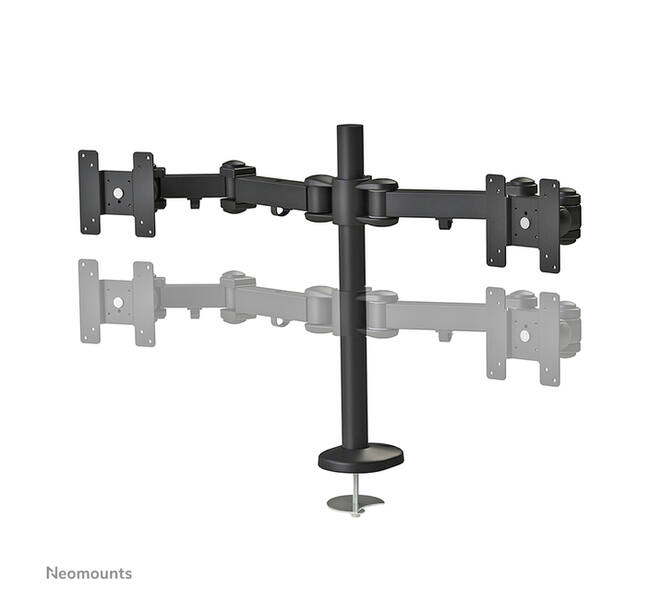 Monitorarm Neomounts D960DG doorvoerklem zwart