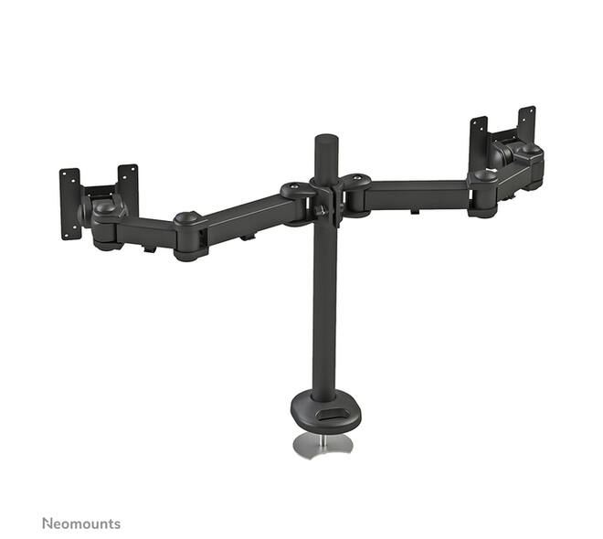 Monitorarm Neomounts D960DG doorvoerklem zwart