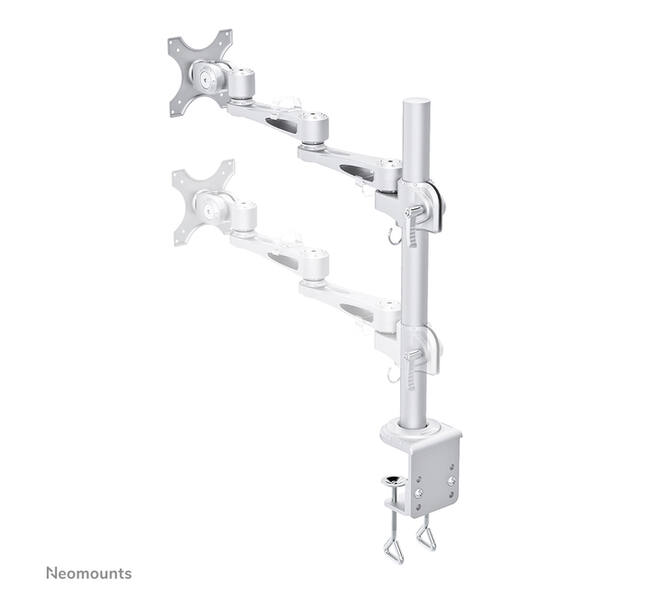 Monitorarm Neomounts D935 10-30" met klem zilvergrijs