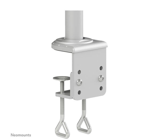 Monitorarm Neomounts D935D 2x10-27" met klem zilvergrijs