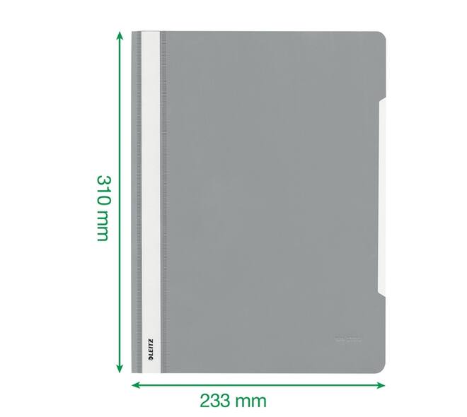 Snelhechter Leitz Standaard A4 gerecycled PP blauw