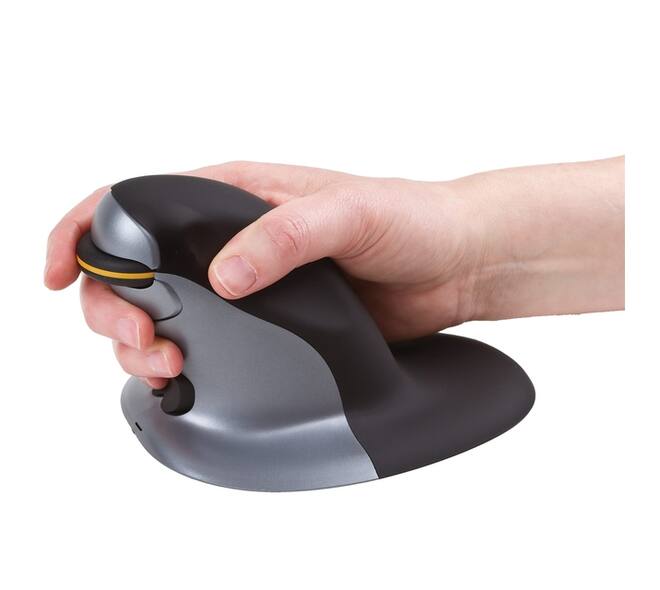 Ergonomische muis Fellowes Penguin draadloos medium