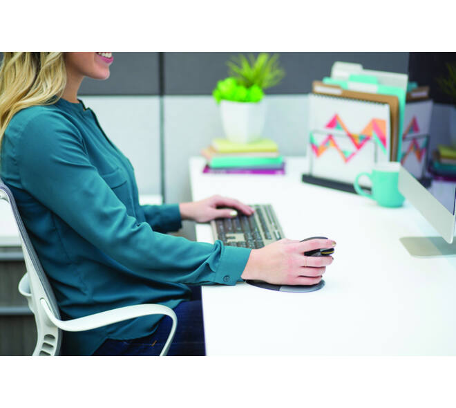 Ergonomische muis Fellowes Penguin draadloos medium