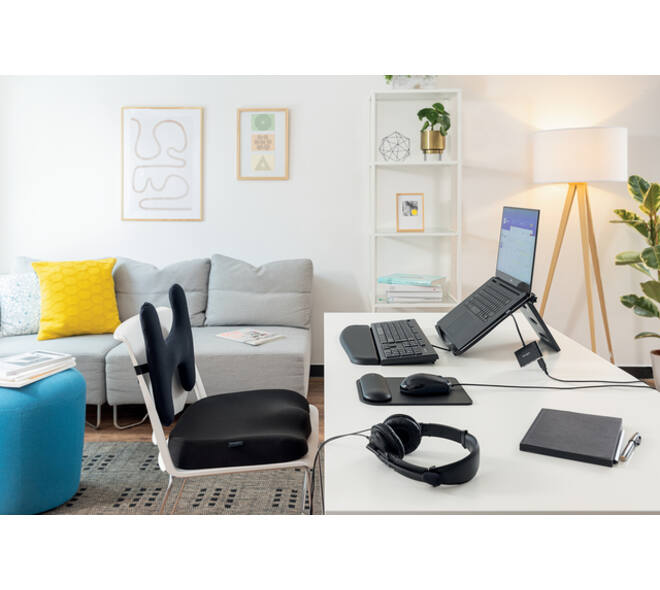 Laptopstandaard Kensington easyriser smartfit zwart