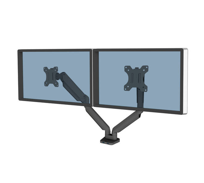Monitorarm Fellowes Platinum Series dubbel horizontaal
