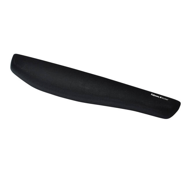 Polssteun Fellowes Plush Touch zwart