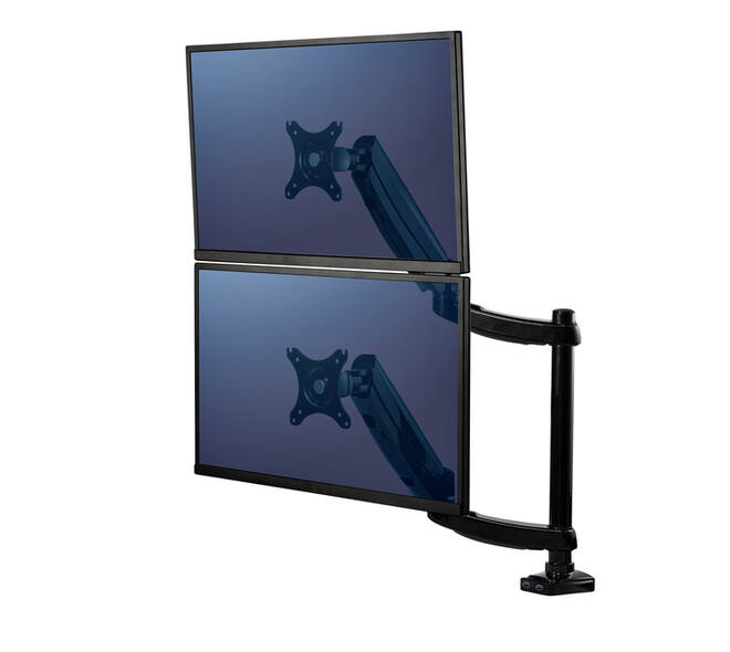 Monitorarm Fellowes Platinum Series dubbel verticaal