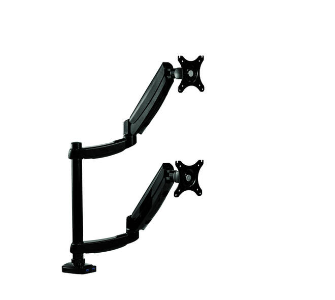 Monitorarm Fellowes Platinum Series dubbel verticaal