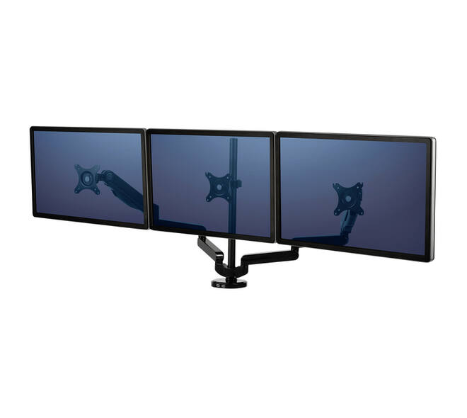 Monitorarm Fellowes Platinum Series driedubbel horizontaal
