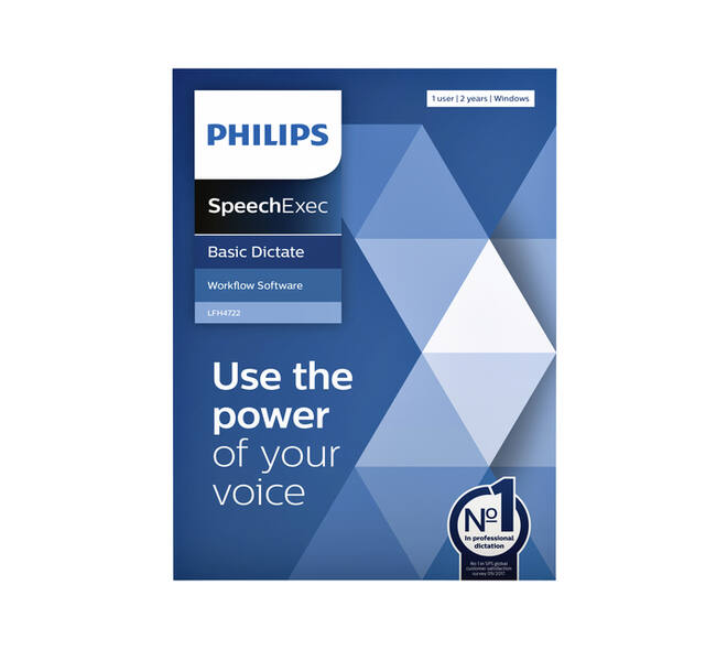 Licentie Philips LFH4722 SpeechExec Basic Dictate