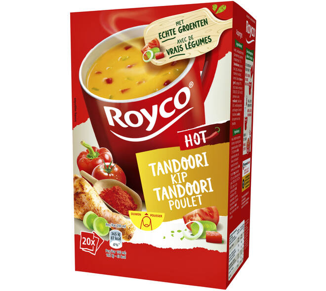 Soep Royco kip tandoori 20 zakjes