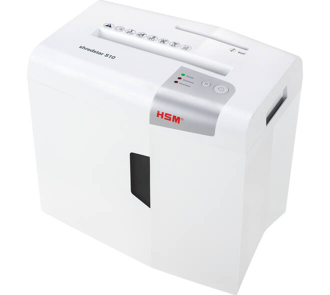 Papiervernietiger HSM shredstar S10 stroken 6mm