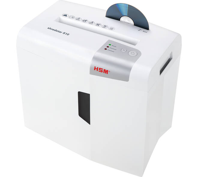 Papiervernietiger HSM shredstar S10 stroken 6mm