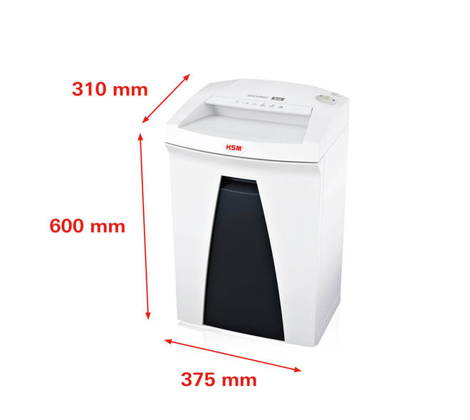 Papiervernietiger HSM Securio B22 stroken 5.8mm