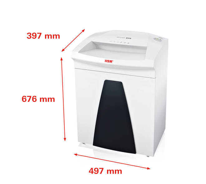 Papiervernietiger HSM Securio B26 stroken 5.8mm