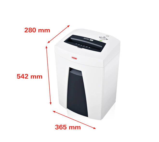 Papiervernietiger HSM Securio C18 stroken 5.8mm