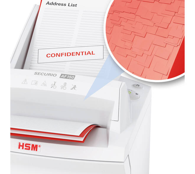 Papiervernietiger HSM Securio AF150 snippers 4,5x30mm