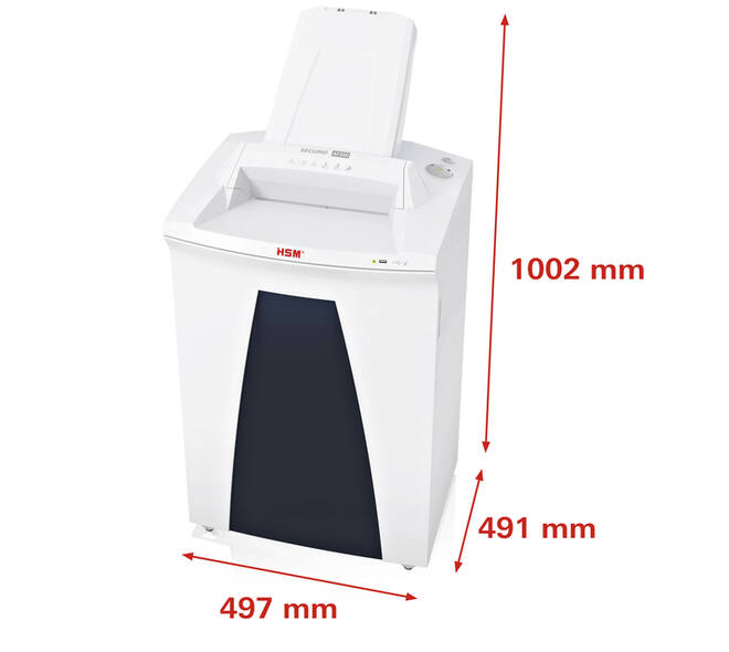 Papiervernietiger HSM Securio AF500 snippers 1,9x15mm