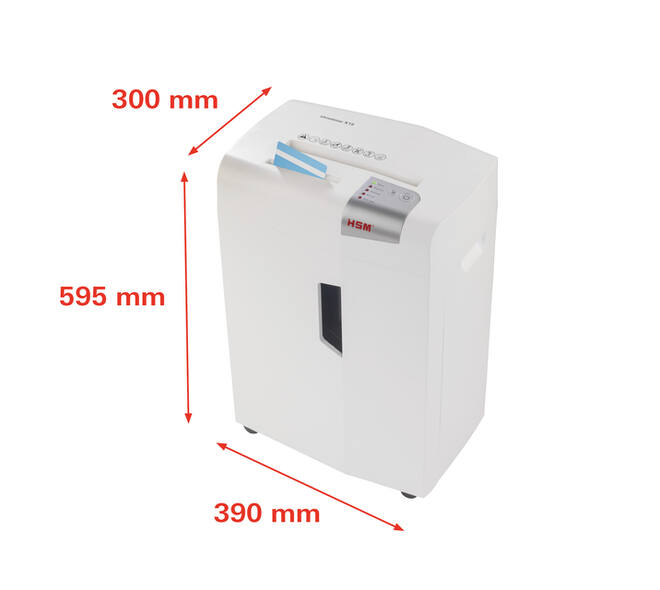 Papiervernietiger HSM shredstar X15 snippers 4x37mm