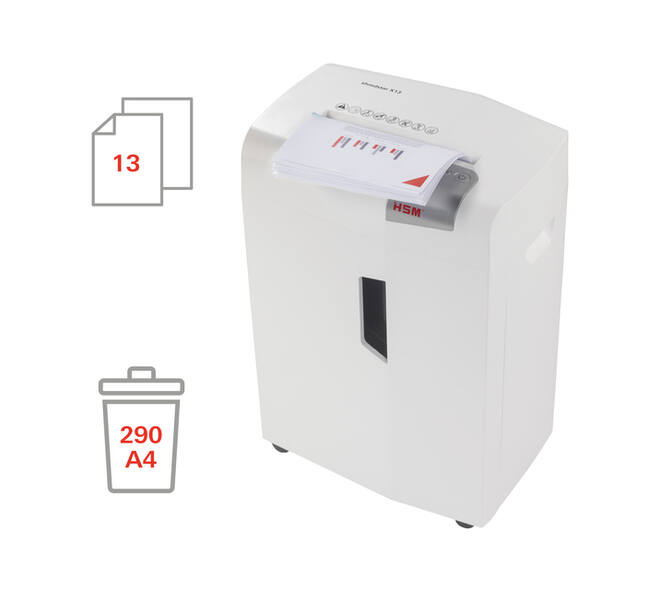 Papiervernietiger HSM shredstar X13 snippers 4x37mm