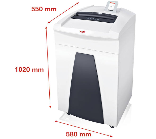 Papiervernietiger HSM Securio P36i snippers 1.9x15mm + cd