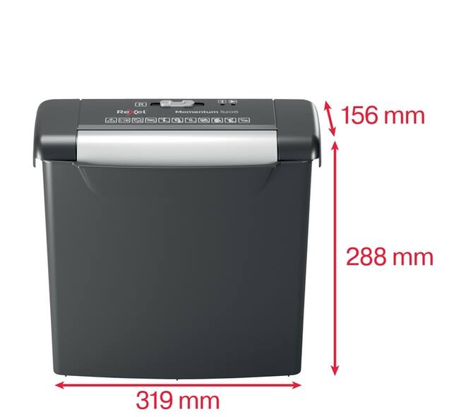 Papiervernietiger Rexel Momentum S206 stroken 6mm