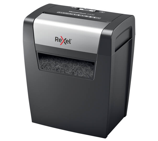 Papiervernietiger Rexel Momentum X406 snippers 4x28mm