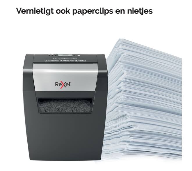 Papiervernietiger Rexel Momentum X308 snippers 5x42mm