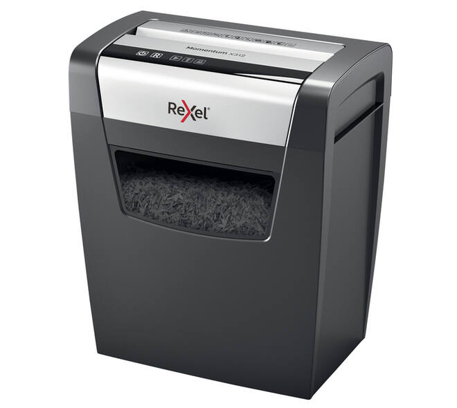 Papiervernietiger Rexel Momentum X312 snippers 5x42mm
