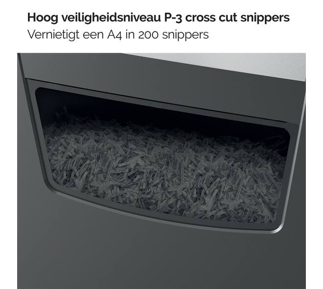 Papiervernietiger Rexel Momentum X312 snippers 5x42mm