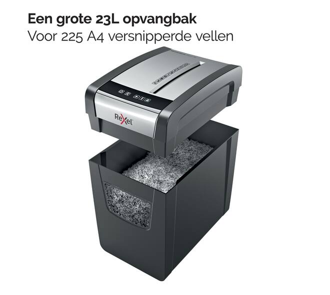 Papiervernietiger Rexel Momentum X410-SL snippers 4x28mm