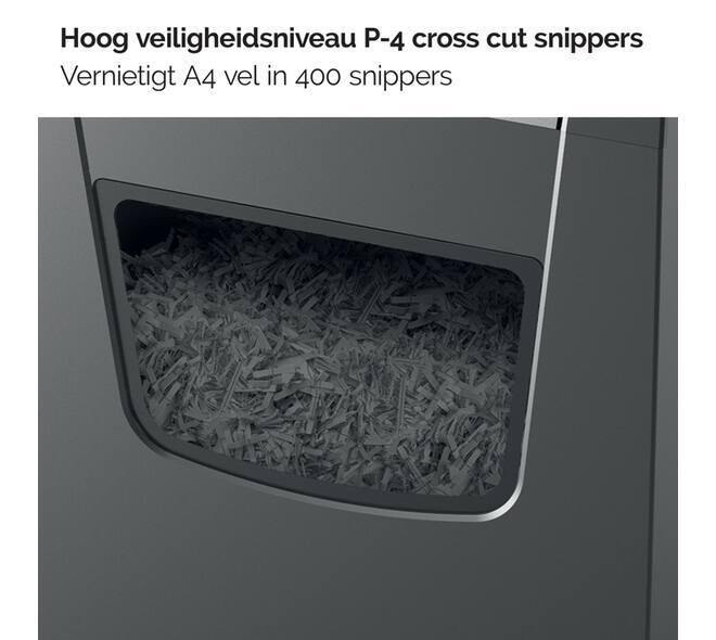 Papiervernietiger Rexel Momentum X410-SL snippers 4x28mm