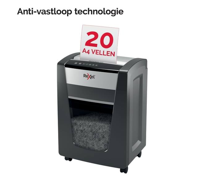 Papiervernietiger Rexel Momentum X420 snippers 4x40mm