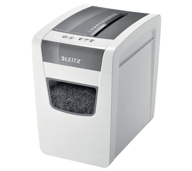 Papiervernietiger Leitz IQ Slim Home Office P4 snippers 4x28mm