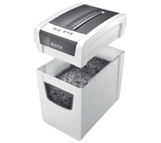 Papiervernietiger Leitz IQ Slim Home Office P4 snippers 4x28mm