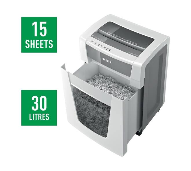 Papiervernietiger Leitz IQ Office Pro P5 snippers 2x15mm