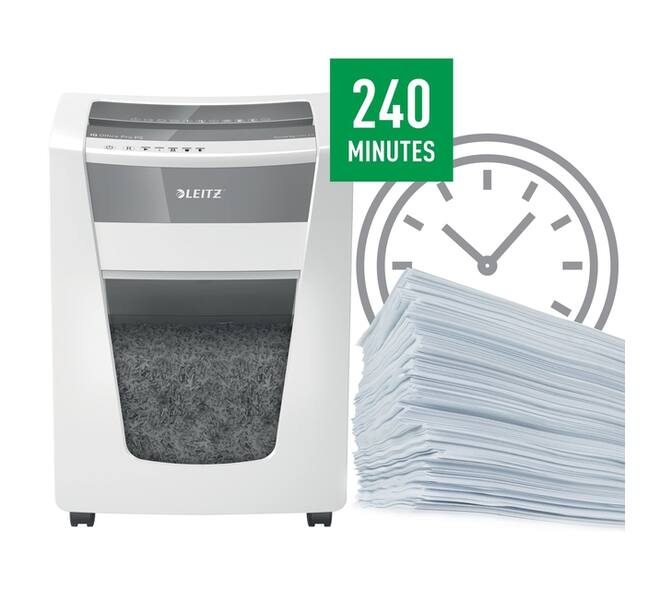 Papiervernietiger Leitz IQ Office Pro P5 snippers 2x15mm