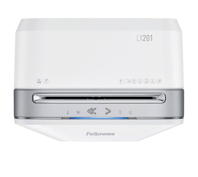 Papiervernietiger Fellowes Powershred LX201 snippers 2x12mm wit