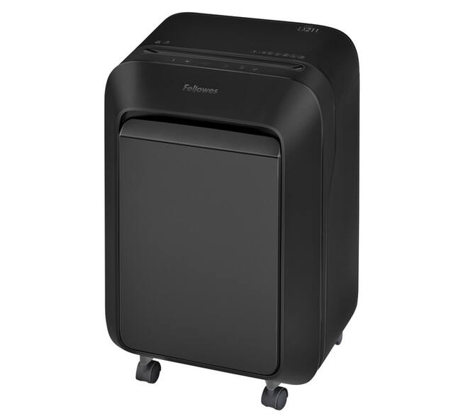 Papiervernietiger Fellowes Powershred LX211 snippers 2x12mm zwart
