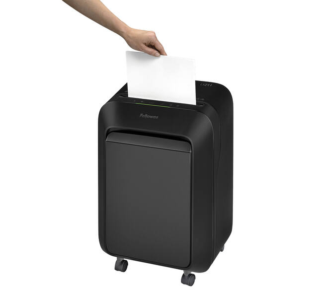 Papiervernietiger Fellowes Powershred LX211 snippers 2x12mm zwart