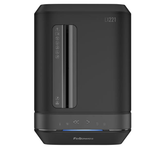 Papiervernietiger Fellowes Powershred LX221 snippers 2x12mm zwart