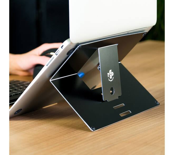 Laptopstandaard R-Go Riser Attachable