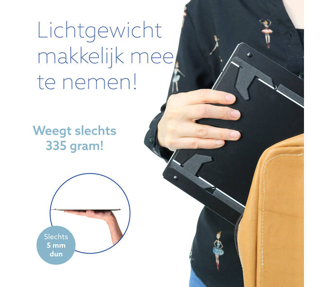 Laptopstandaard R-Go Riser DUO