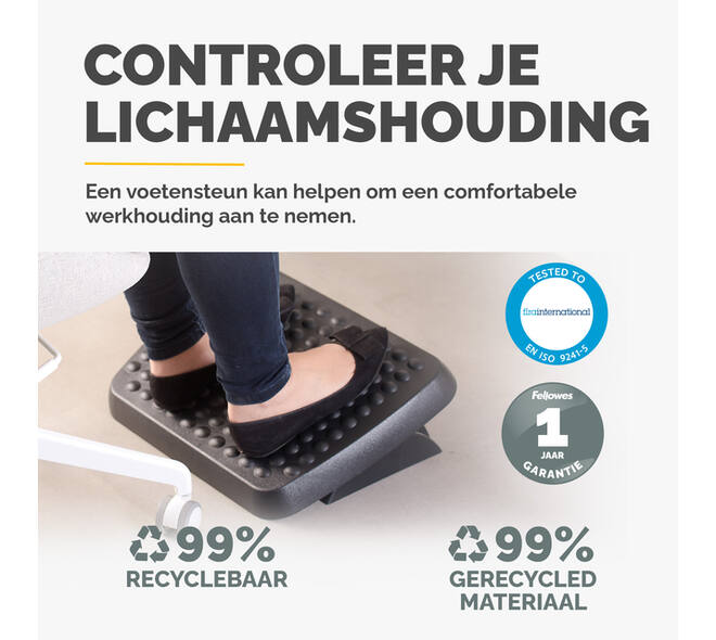 Voetensteun Fellowes standaard