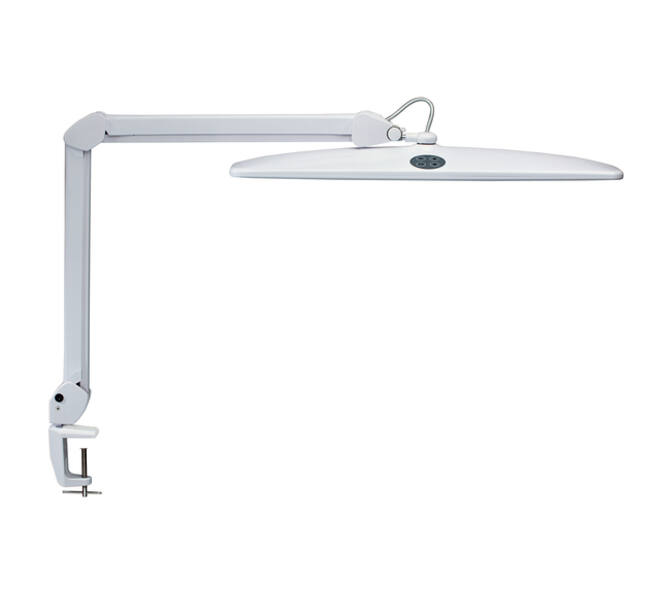 Werkpleklamp MAUL Work LED tafelklem dimbaar wit