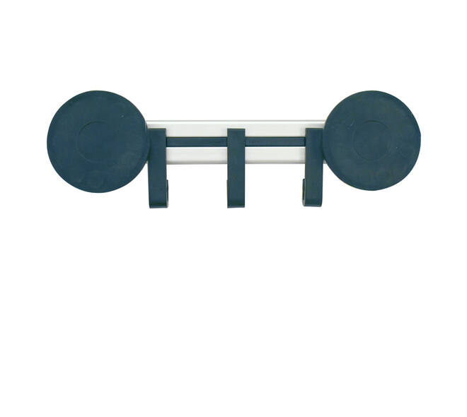 Kapstok magnetisch VepaBins met 3 haken
