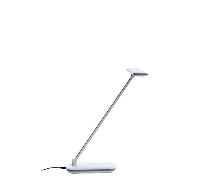 Bureaulamp MAUL Jazzy LED voet dimbaar + usbpoort wit