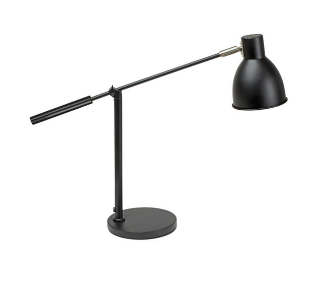 Bureaulamp MAUL Finja excl. LED lamp voet zwart